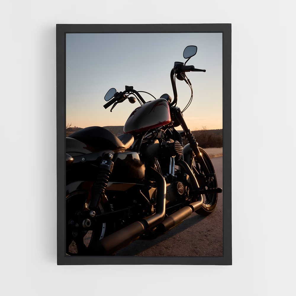Poster Ride à l'Infini – affiche Harley-Davidson (vue 2)